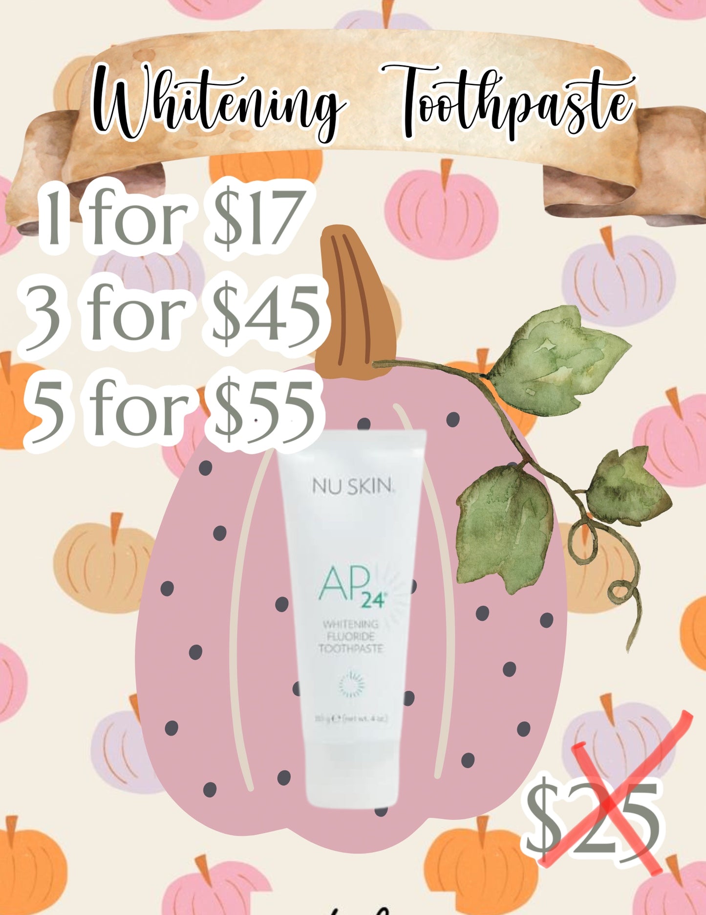 Whitening Toothpaste - Fall Showcase